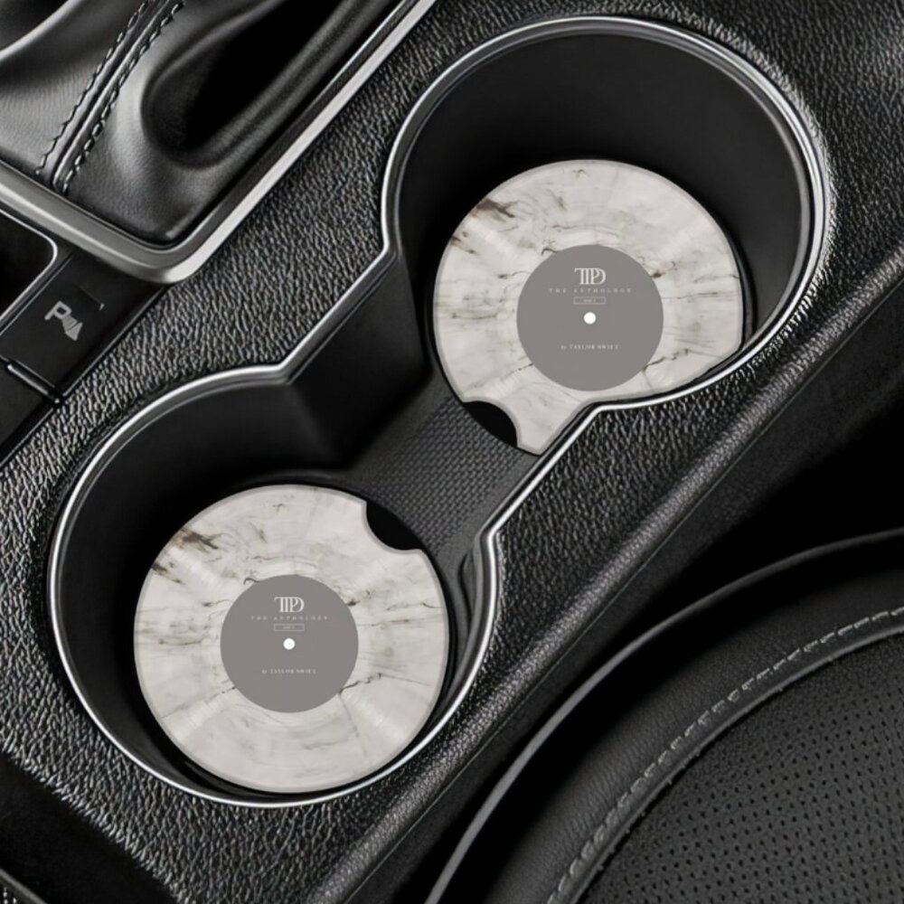 TS TTPD Vinyl Car Coasters